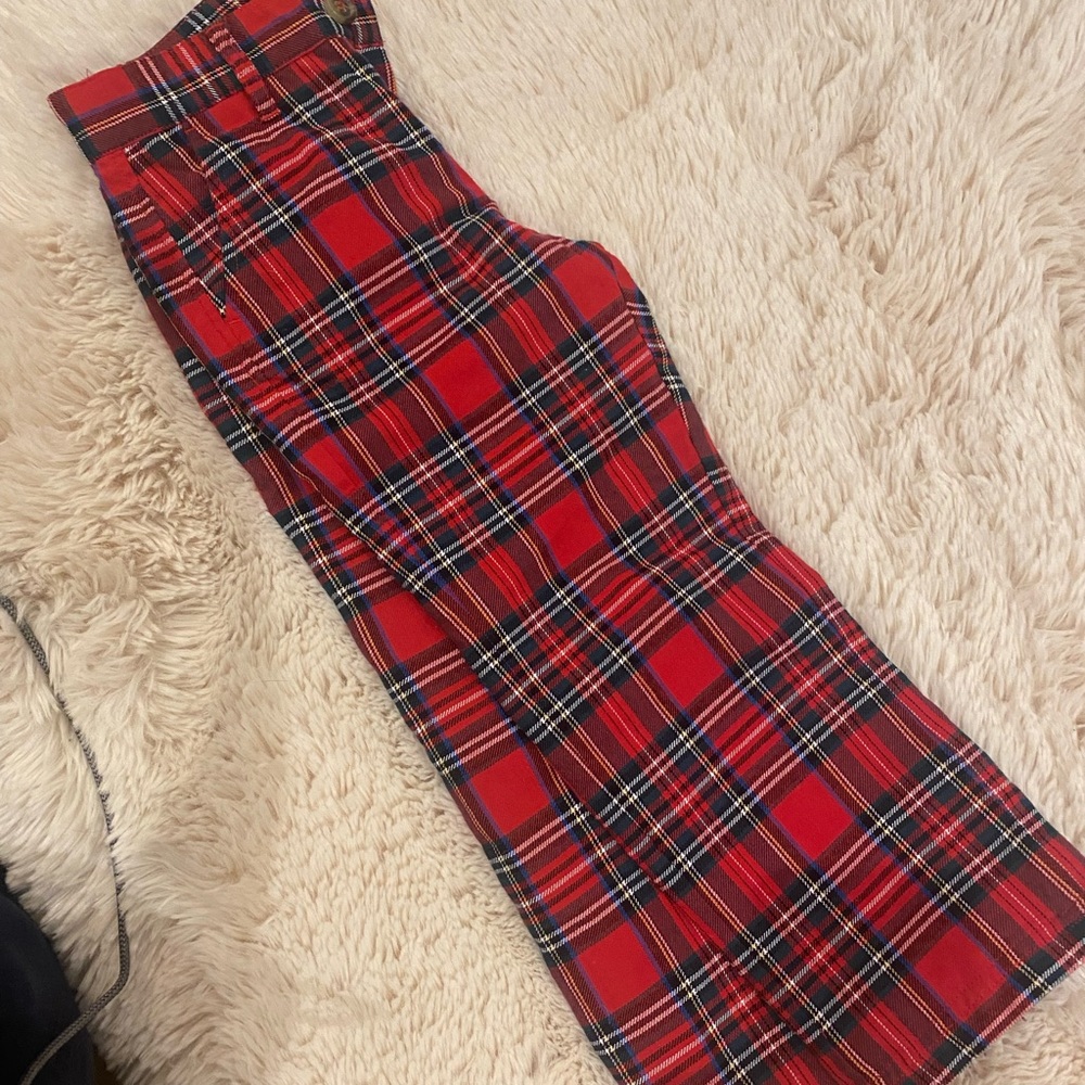 EUC TBBC tartan pants size 5